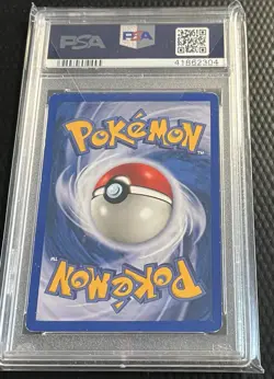 2002 Pokemon Shining Noctowl PSA 7 Neo Destiny Card #110 - Clean Holder - Image 2