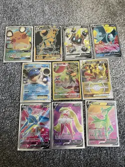 pokemon bulk lot 100 cards - Image 1