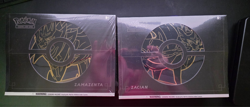 Pokemon TCG SWSH Zacian And Zamazenta ETB Plus Elite Trainer Boxes Sealed - Image 1