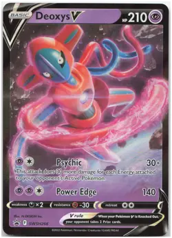 Deoxys V - SWSH266 SWSD Promo SWSH: Sword & Shield Promo Cards NM - Image 1