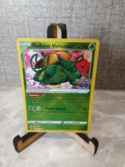 Pokemon TCG Radiant Venusaur Card 004/078 NM/Mint Condition - Image 1