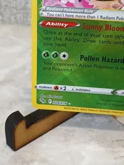 Pokemon TCG Radiant Venusaur Card 004/078 NM/Mint Condition - Image 2