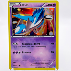 Pokemon TCG Latios 30/30 Holo XY Trainer Kit Legendary Dragon Card NM - Image 1