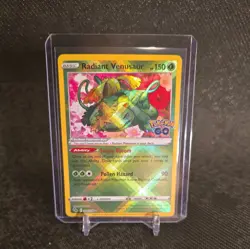 Radiant Venusaur - 004/078 - Pokemon Go - Pokemon Card NM - Image 1