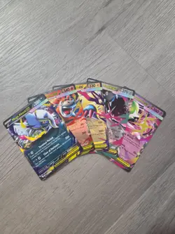Pokemon Mega Evolution Ex 5 Card Lot - Image 1