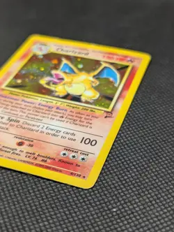 Charizard 4/130 Holo Rare Card Pokemon TCG Base Set 2 - Image 4