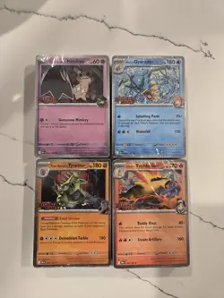 Destined Rivals Build And Battle Promos Set Of 4 Sealed(40-card deck with promo) - Image 1