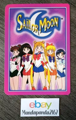 Sailor Moon CCG Promo/Preview Card - Sailor Moon 1 of 9. *Excellent to NM* - Image 2