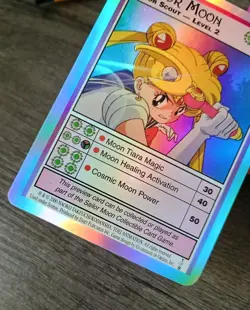 Sailor Moon CCG Promo/Preview Card - Sailor Moon 1 of 9. *Excellent to NM* - Image 4