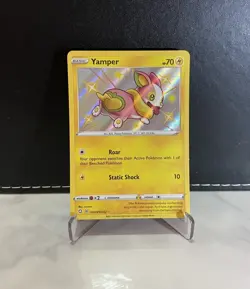 Yamper SW&SH:Shining Fates SV039/SV122 Shiny Vault Shiny Ultra Rare Pokemon TCG - Image 1