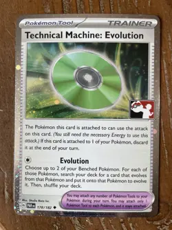 Technical Machine: Evolution Holo Play Prize Pack Series 5 Promo Pokemon Card NM - Image 1