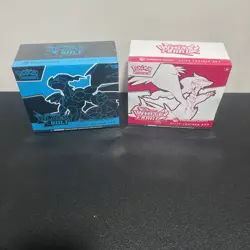 Pokemon Center Black Bolt and White Flare ETB Set (FactorySealed/ Ready To Ship) - Image 1
