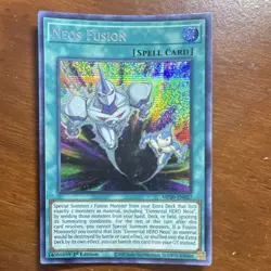 Yu-Gi-Oh! Neos Fusion MP20-EN027 Prismatic Secret Rare 2020 Tin 1st Ed - Image 1