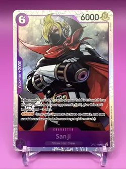 Sanji OP07-064 SR - 500 Years in the Future - One Piece TCG English - NM - Image 1