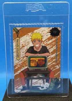 Naruto Uzumaki NRSA-PR-003 PSA Magazine Exclusive Promo Card Sealed - Image 1