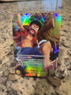 Monkey D. Luffy OP15-119 SEC One Piece Card Game Adventure on KAMI’s Island ENG - Image 1