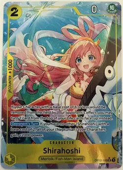 One Piece TCG - Shirahoshi (Alternate Art) OP12-102 SR - Legacy of the Master - Image 1