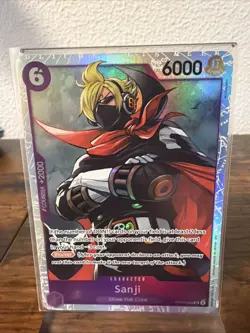 One Piece - Sanji OP07-064 FOIL SR - PRB-02 English REPRINT - Image 1