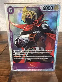 One Piece - Sanji OP07-064 FOIL SR - PRB-02 English REPRINT - Image 1