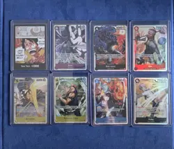 Bandai One Piece Card Game OP15 EB04 Enel Roronoa Zoro & Borsalino Card Lot - Image 1
