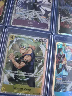 Bandai One Piece Card Game OP15 EB04 Enel Roronoa Zoro & Borsalino Card Lot - Image 4