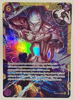Enel SEC OP15-118 - One Piece TCG English Card Adventure on Kami's Island NM - Image 1