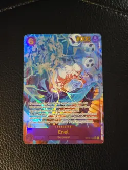 One Piece Enel OP15-118 SEC Parallel Alt Art Adventure on Kami's Island NM ENG - Image 2