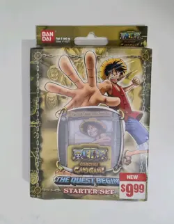 🔥🚀 2005! One Piece CCG The Quest Begins Starter Deck FIRST VINTAGE ORIGINAL - Image 1