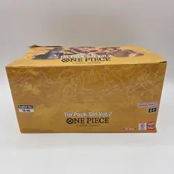 One Piece Tin Pack Vol. 2 Display Set Lot of 12 Tins English New TS-02 - Image 3
