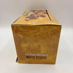 One Piece Tin Pack Vol. 2 Display Set Lot of 12 Tins English New TS-02 - Image 4