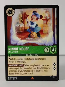 Minnie Mouse - Mrs. Cratchit - Rare - Winterspell #88 - LORCANA -A - Image 1