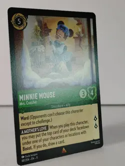 Minnie Mouse - Mrs. Cratchit - Rare - Winterspell #88 - LORCANA -A - Image 2