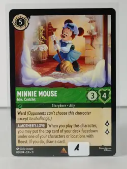 Minnie Mouse - Mrs. Cratchit - Rare - Winterspell #88 - LORCANA -A - Image 5