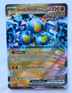 Pokemon Paradox Rift Sandy Shocks ex 108/182 Ultra Rare Card - Image 3