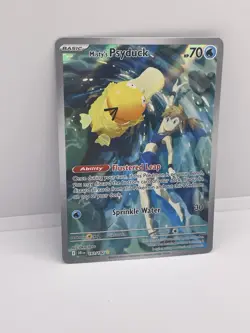 Pokemon Misty's Psyduck Illustration Rare 193/182 Sv10 Holo 70 HP Card - Image 2