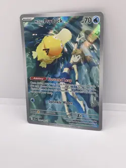 Pokemon Misty's Psyduck Illustration Rare 193/182 Sv10 Holo 70 HP Card - Image 3