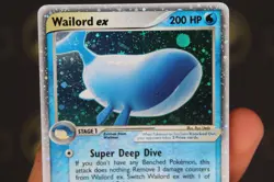 Wailord ex EX Sandstorm 100/100 Holo Rare WOTC Pokemon Trading TCG Card EX-NM - Image 3