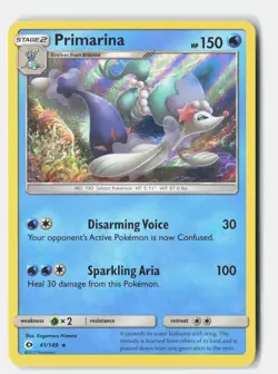 Primarina - 41/149 (Water Web Holo) Holo Rare Miscellaneous Cards & Products NM - Image 1