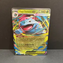 Mega Venusaur ex ME01: Mega Evolution 003/132 NM Pokemon Card - Image 1
