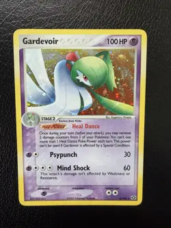 Gardevoir 4/106 Emerald Holo Pokemon Card MP With Swirl🌀 - Image 1