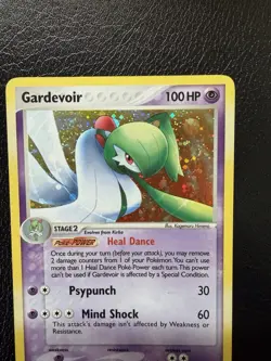 Gardevoir 4/106 Emerald Holo Pokemon Card MP With Swirl🌀 - Image 2