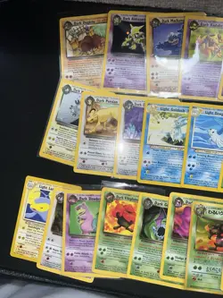 Dark Pokemon Card Collection Lot Vintage Wotc Team Rocket Holos More - Image 3