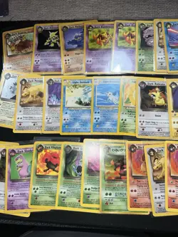 Dark Pokemon Card Collection Lot Vintage Wotc Team Rocket Holos More - Image 4