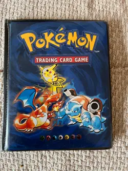 Pokemon WOTC Original Vintage Binder Trading Card Game Card Holder TM - Image 1