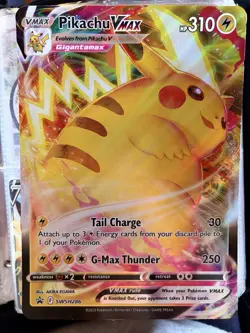 Pikachu VMAX SWSH286 Jumbo Cards Promo Holo English Pokemon TCG - Image 1