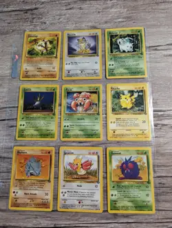Jungle Set - COMPLETE 32 Common & Uncommon Pokemon Card Lot - WOTC Binder - Image 4
