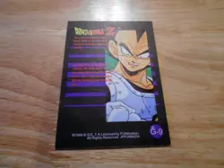 G-9 FRIEZA - GOLD FOIL Card 1999 Dragon Ball Z DBZ - - Image 2