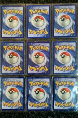 Pokemon Pikachu 9 Card Collection - WOTC - Base set - fossil Inc Movie Promo - Image 2