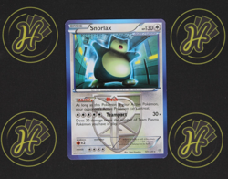 Snorlax Plasma Storm 101/135 Non Holo Rare Team Pokemon Trading TCG Card NM - Image 1