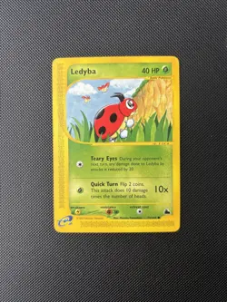 Pokemon Card Skyridge Ledyba 72/144 E Series Pokemon TCG - Image 1